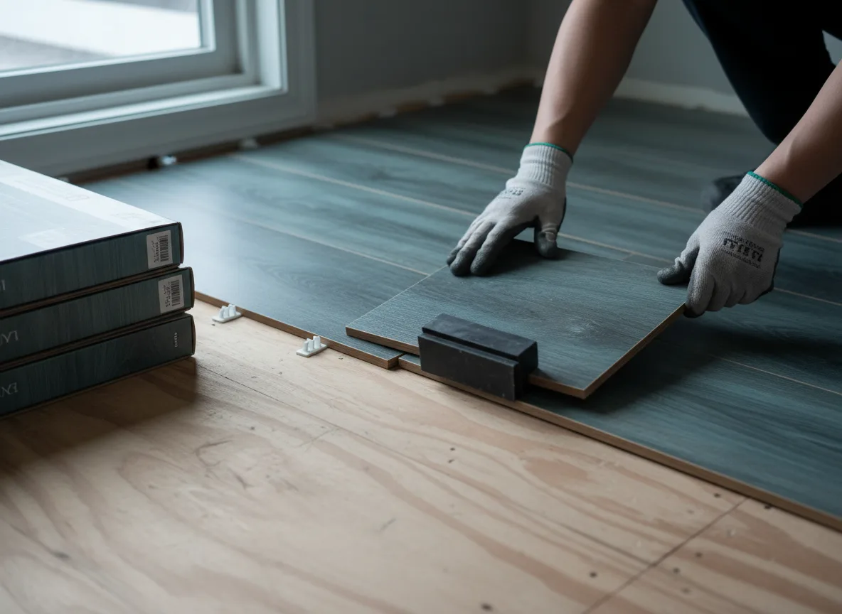Luxury Vinyl Plank Installation company in Wilton, ND